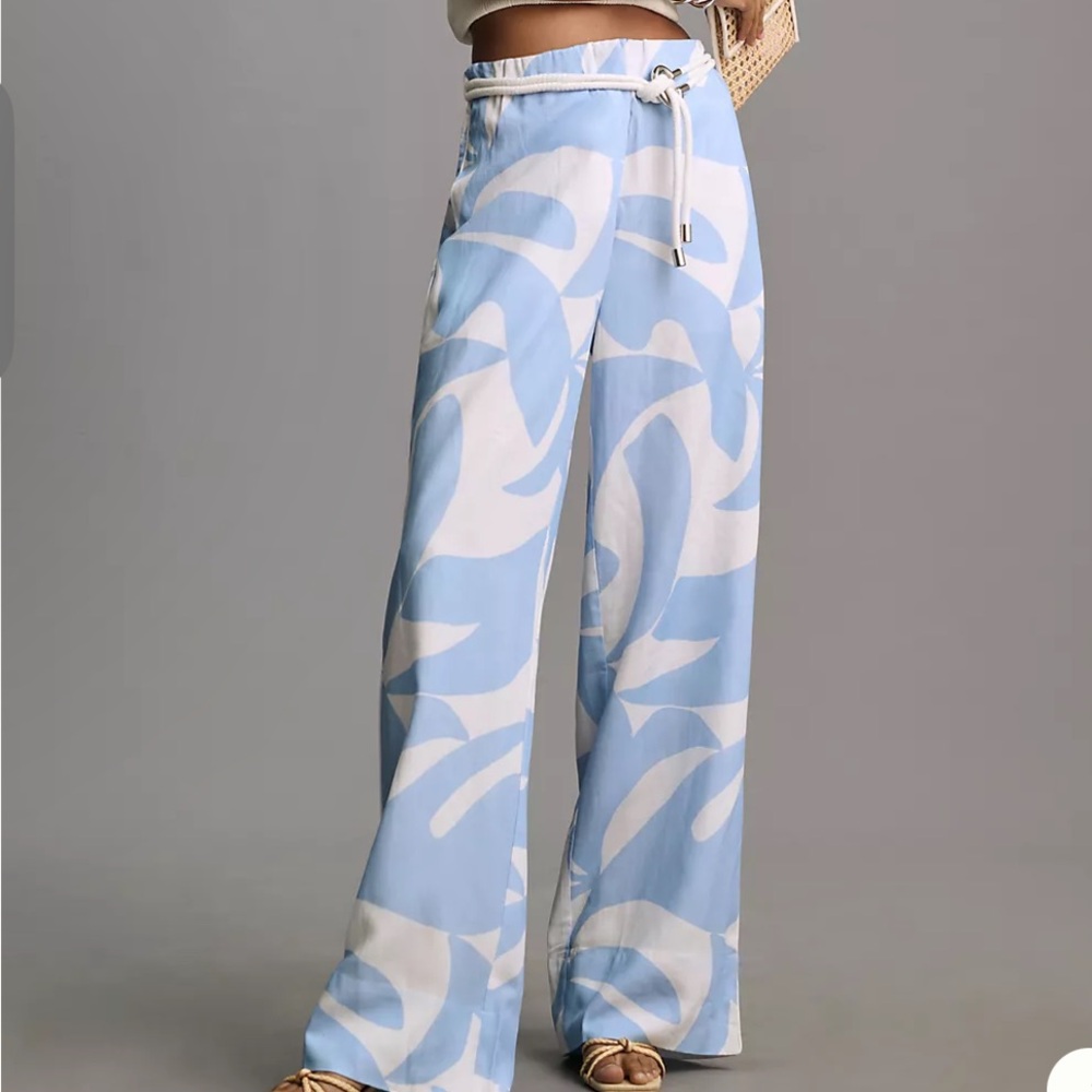 Anthropology MON RENN SURREAL PANTS - Picture 1 of 9